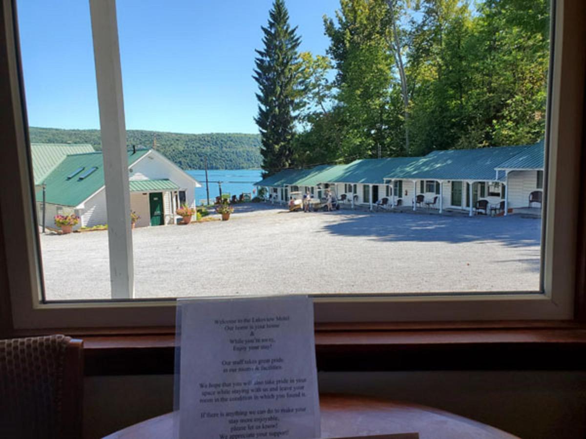 Lake View Motel Cooperstown Exterior foto