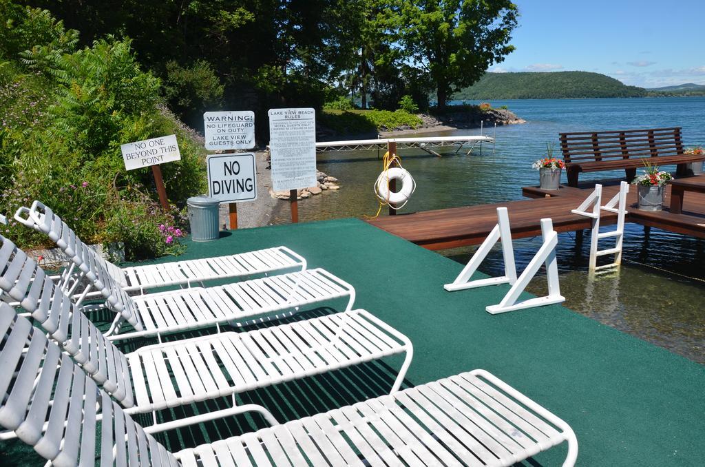 Lake View Motel Cooperstown Exterior foto
