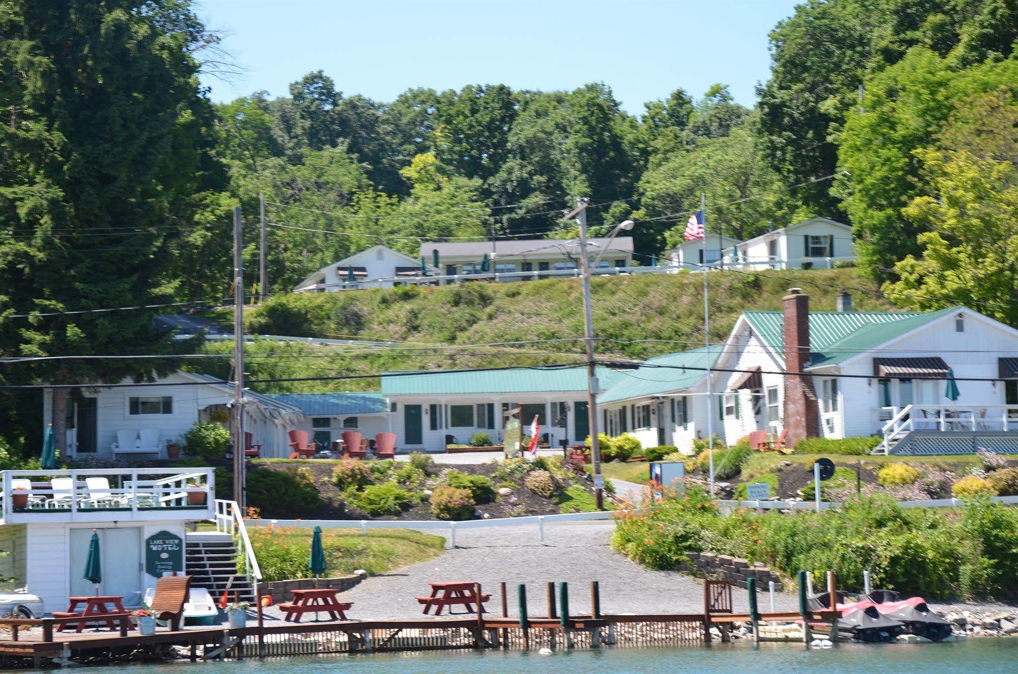 Lake View Motel Cooperstown Exterior foto