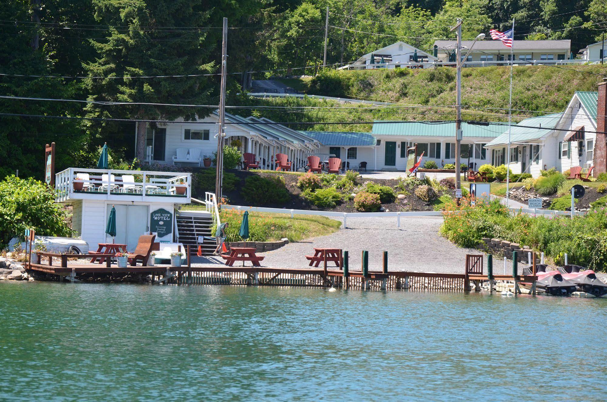 Lake View Motel Cooperstown Exterior foto