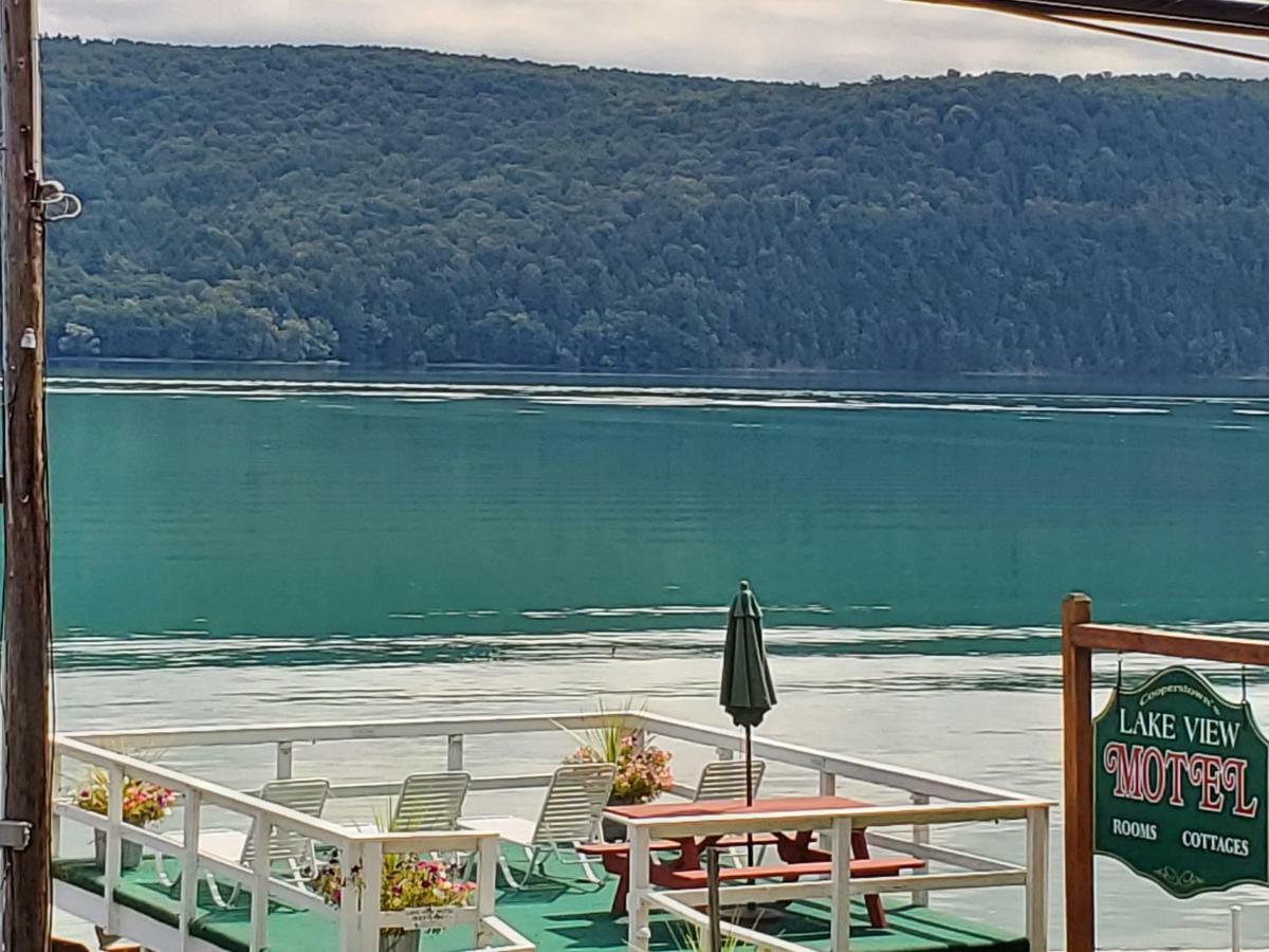 Lake View Motel Cooperstown Exterior foto