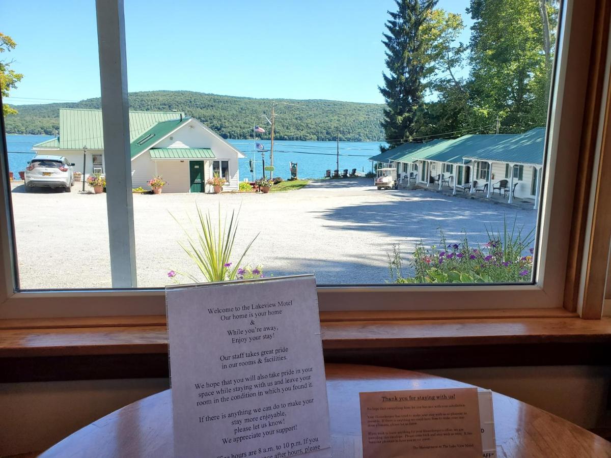Lake View Motel Cooperstown Exterior foto